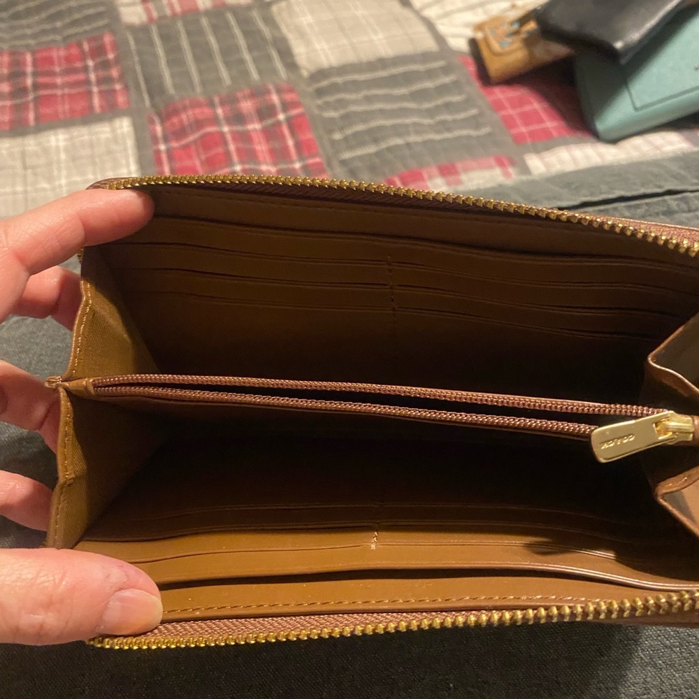 Brown Coach wallet